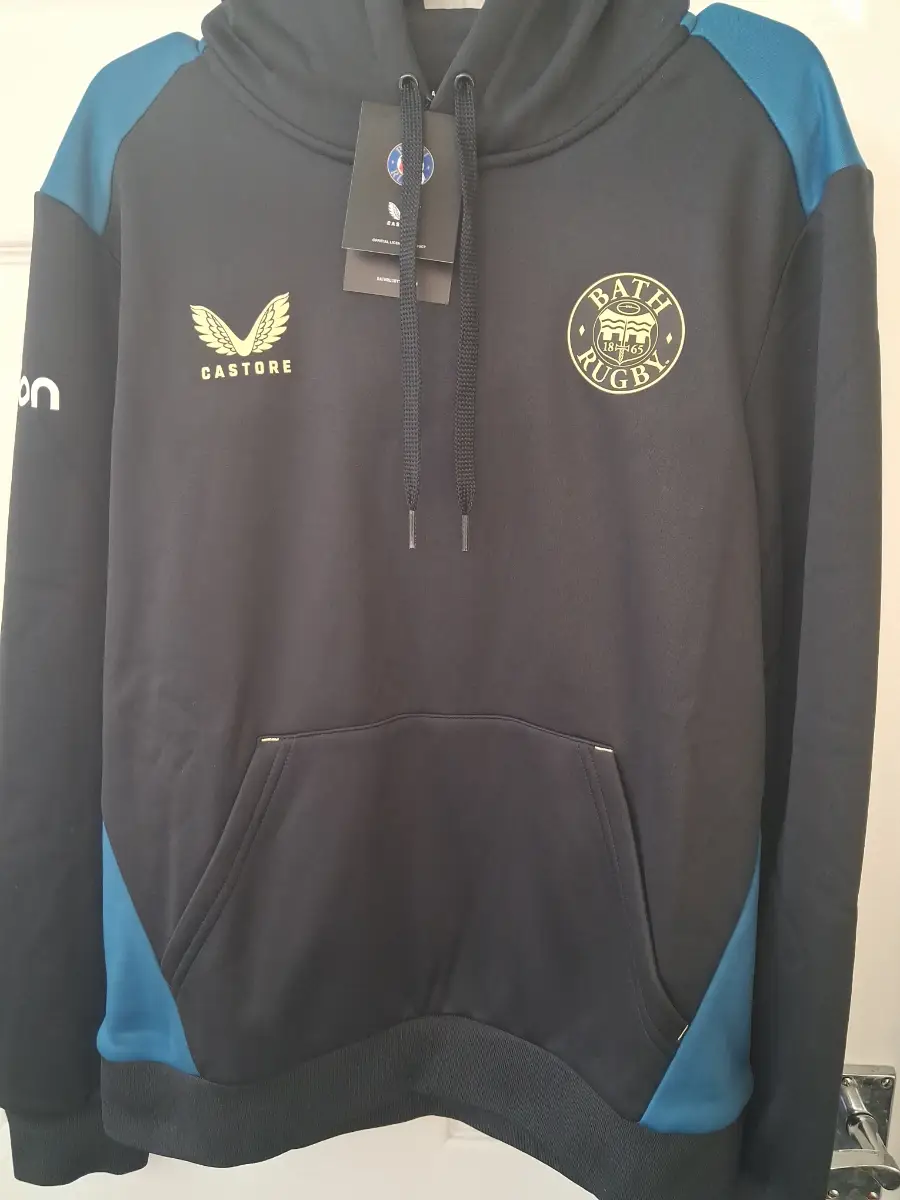 womens BATH RUGBY UNION hoody size 12  NEW WITH TAGS