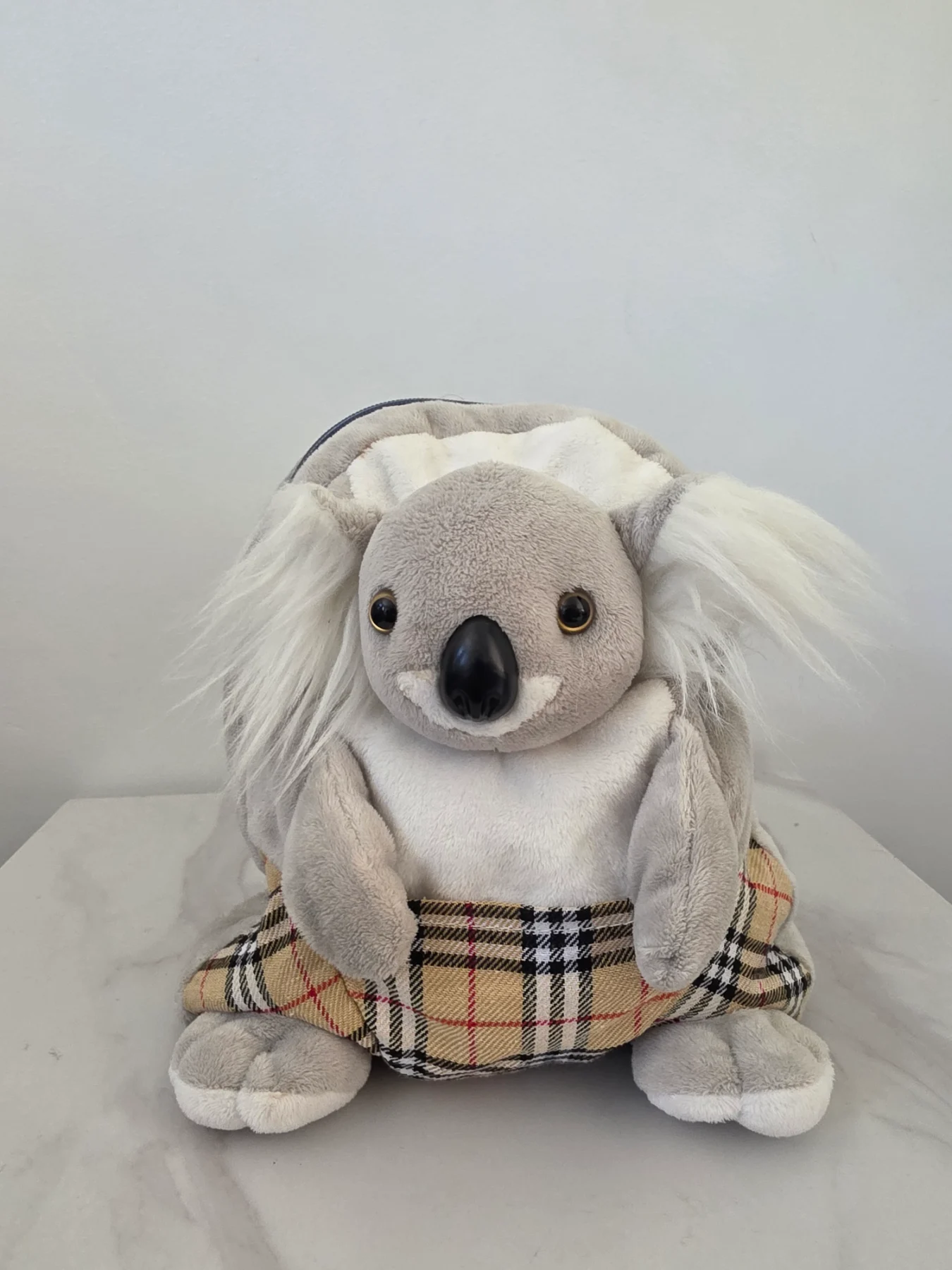 Adorable Plush Koala Backpack / Novelty Kids Bag