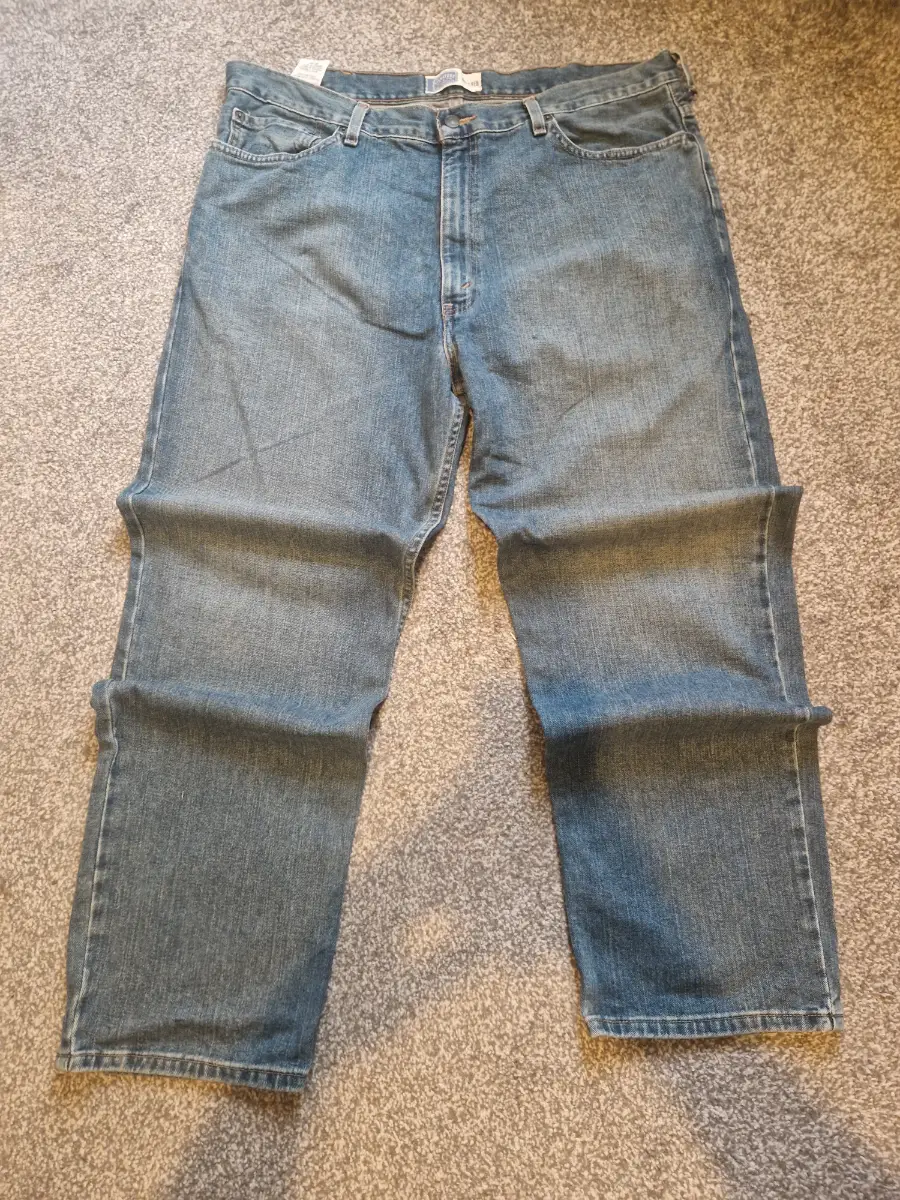 Signature by Levi Strauss & Co. Relaxed Straight Blue Jeans W44