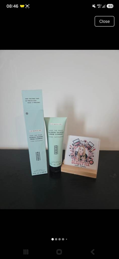Versed Keep The Peace Blemish Calming Cream Cleanser