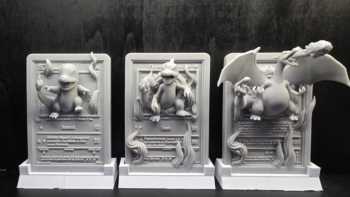 Pokemon 3d Card Set Charizard