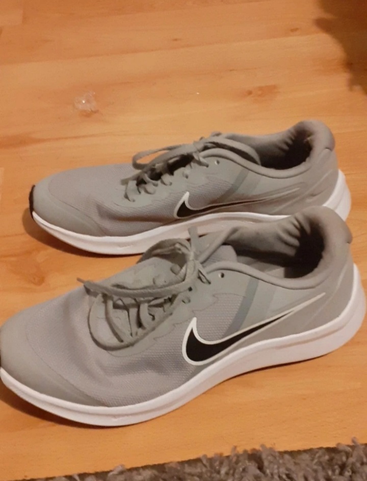 Nike Star Runner 3 Grey/Black Trainers - UK