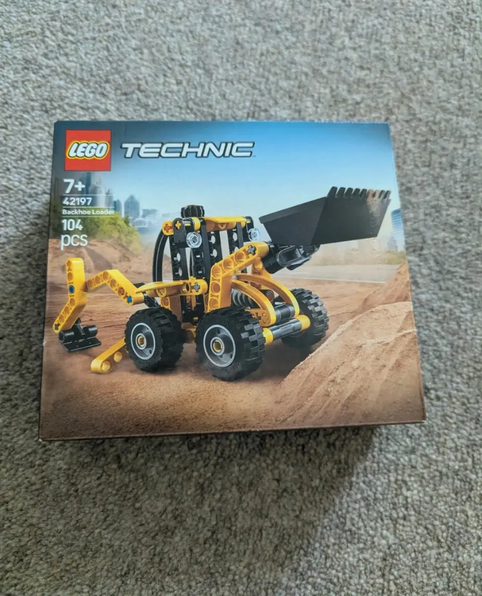 Lego Technic 42197 Backhoe Loader, new and sealed