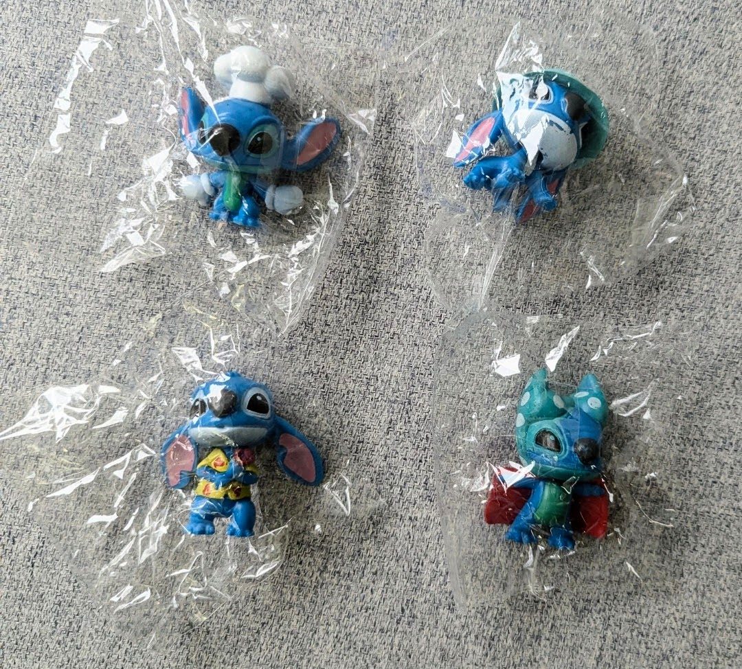 Stitch Cake Toppers Bundle Set of 4