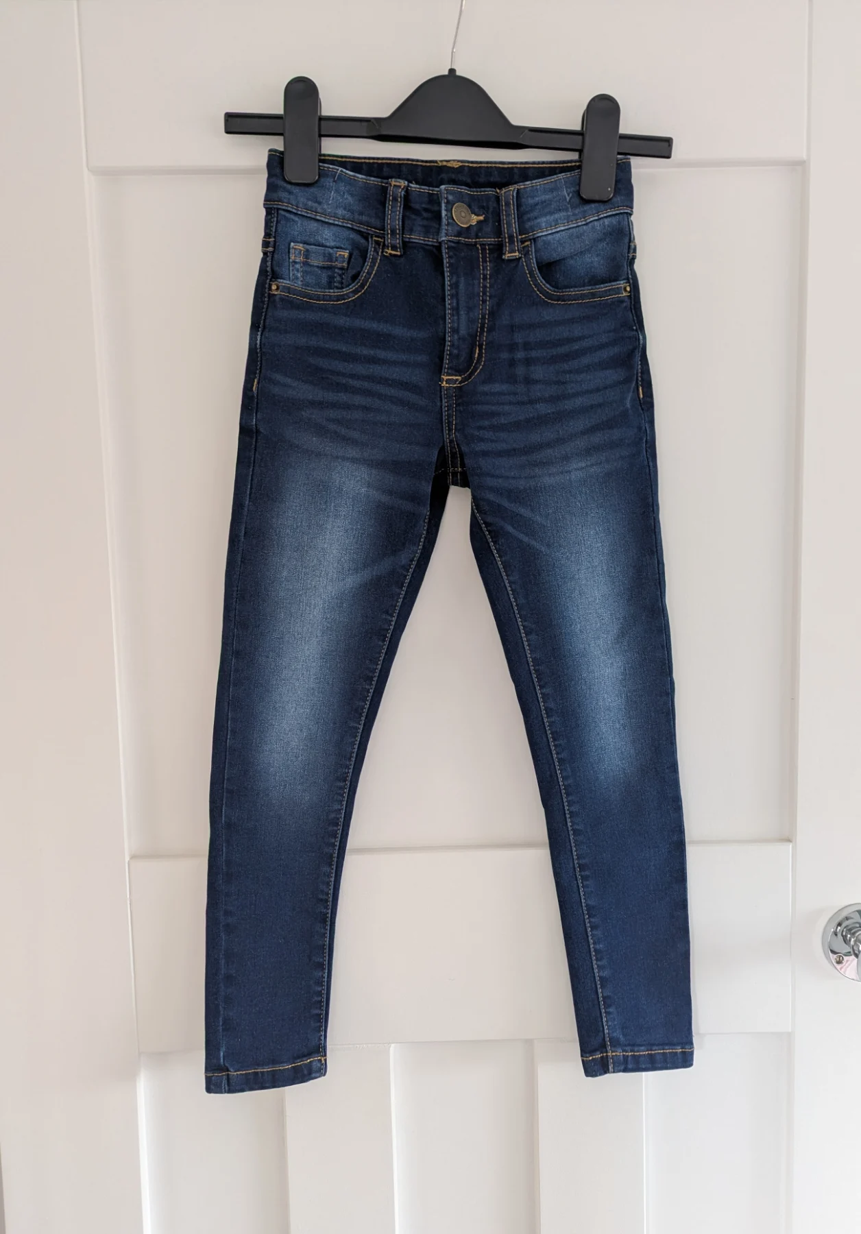 Dark Blue Skinny Jeans Age 6-7 Years (116-122cm)