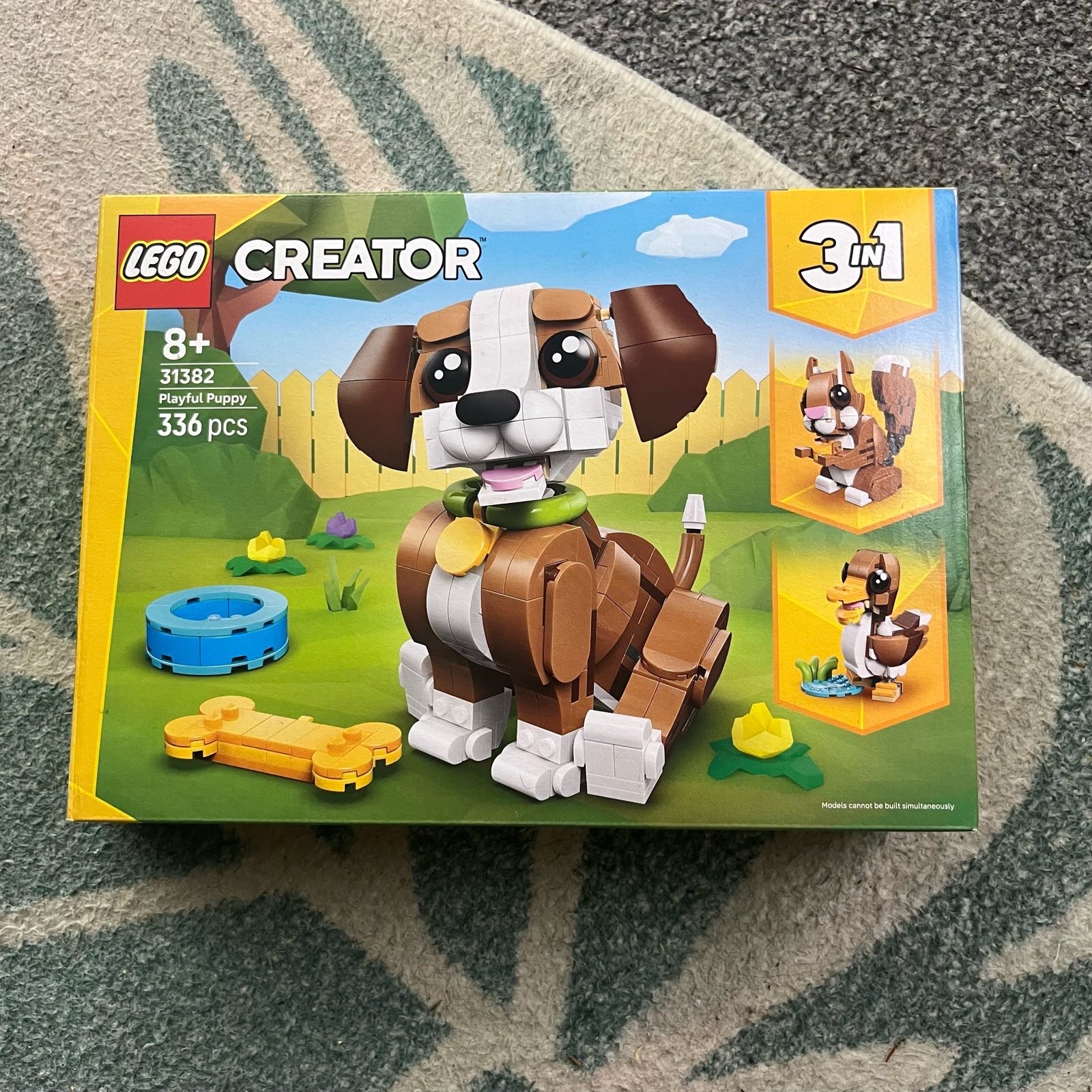Lego creator 3 in 1 puppy set - opened