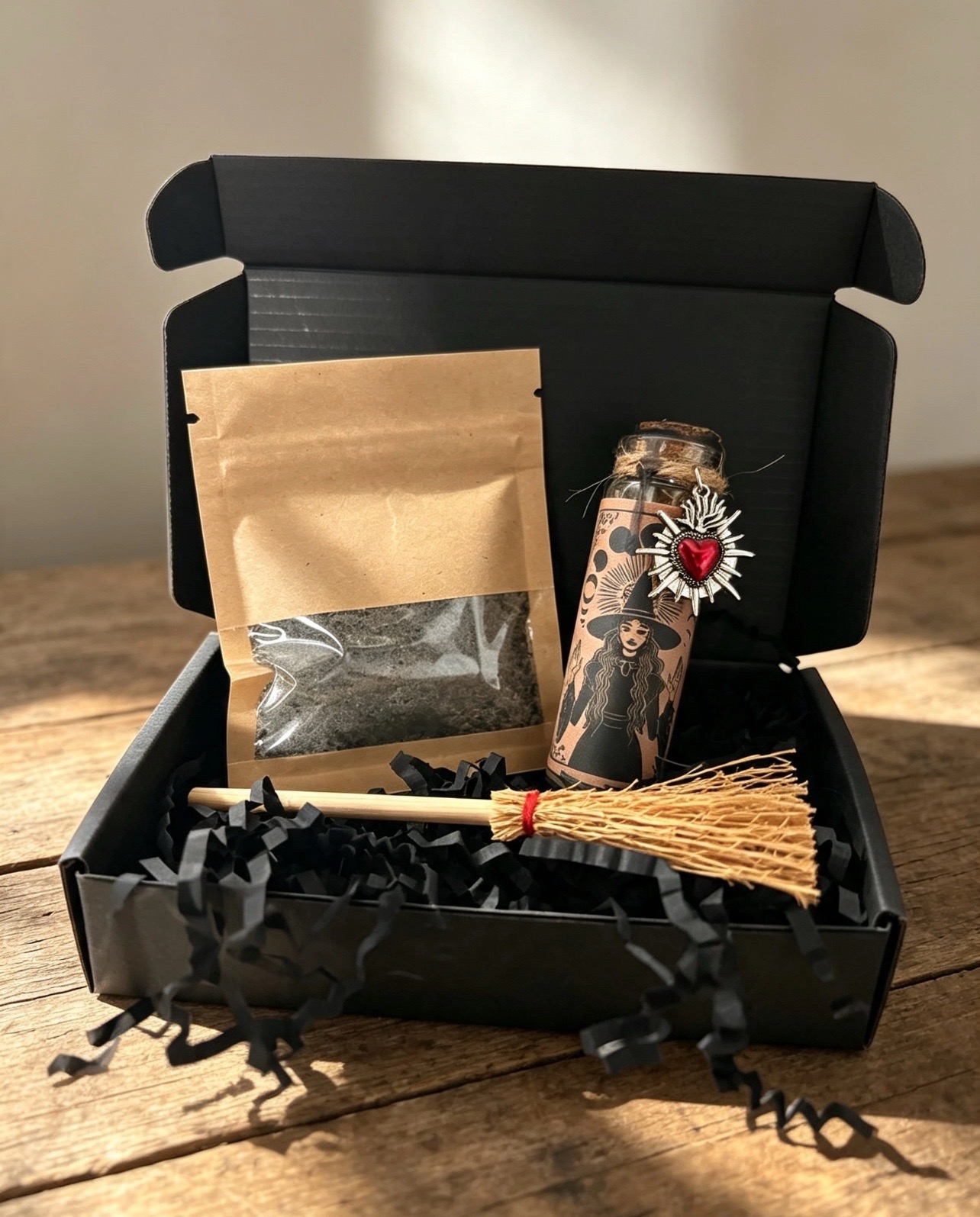 Witchcraft Starter Kit | Protection Spell Gift Box Wiccan Pagan Altar Set