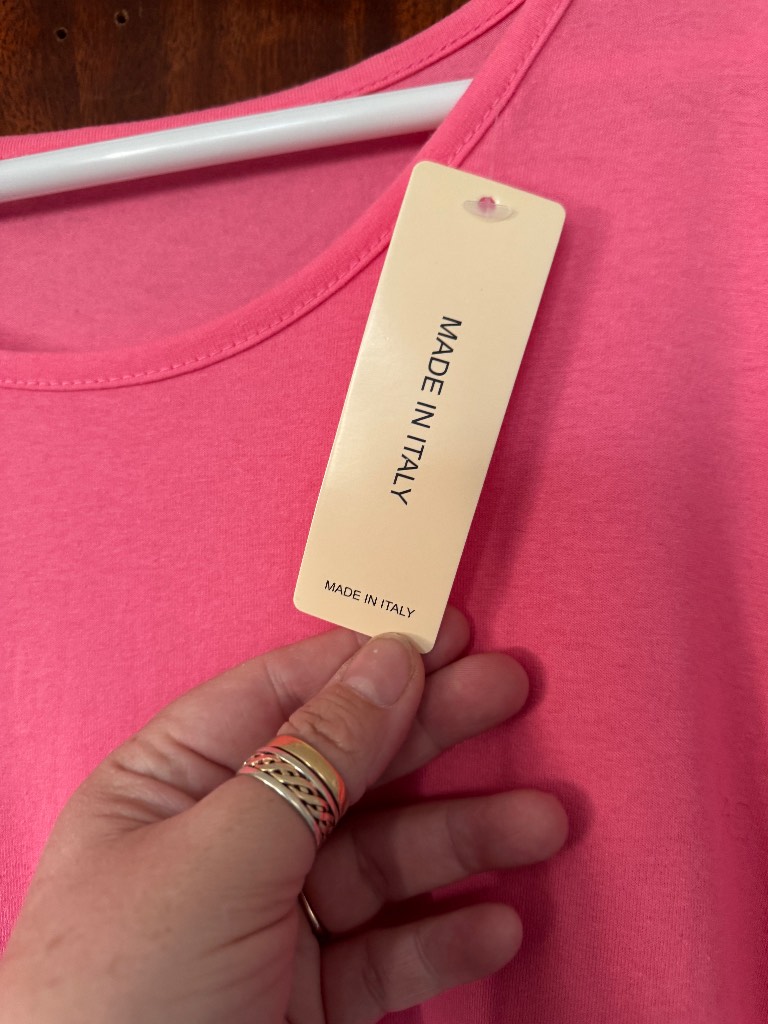 Lovely Pink plus Size Top, Dress