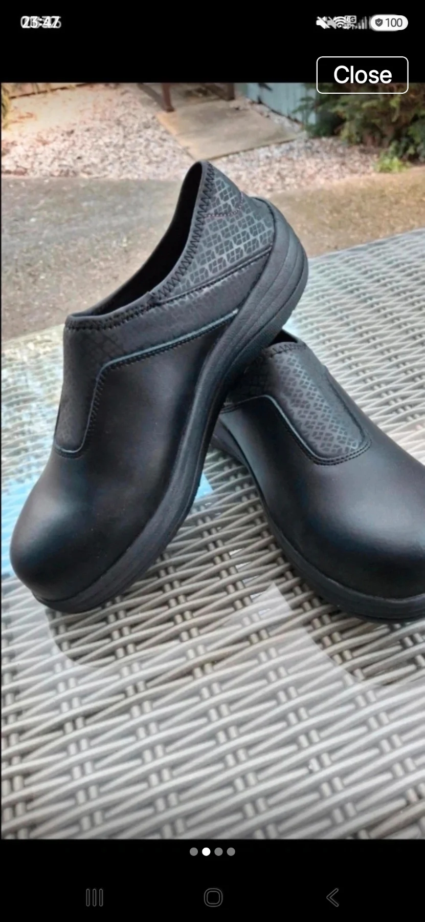 MAGNUM ladies size 7 protective toe work shoe composite