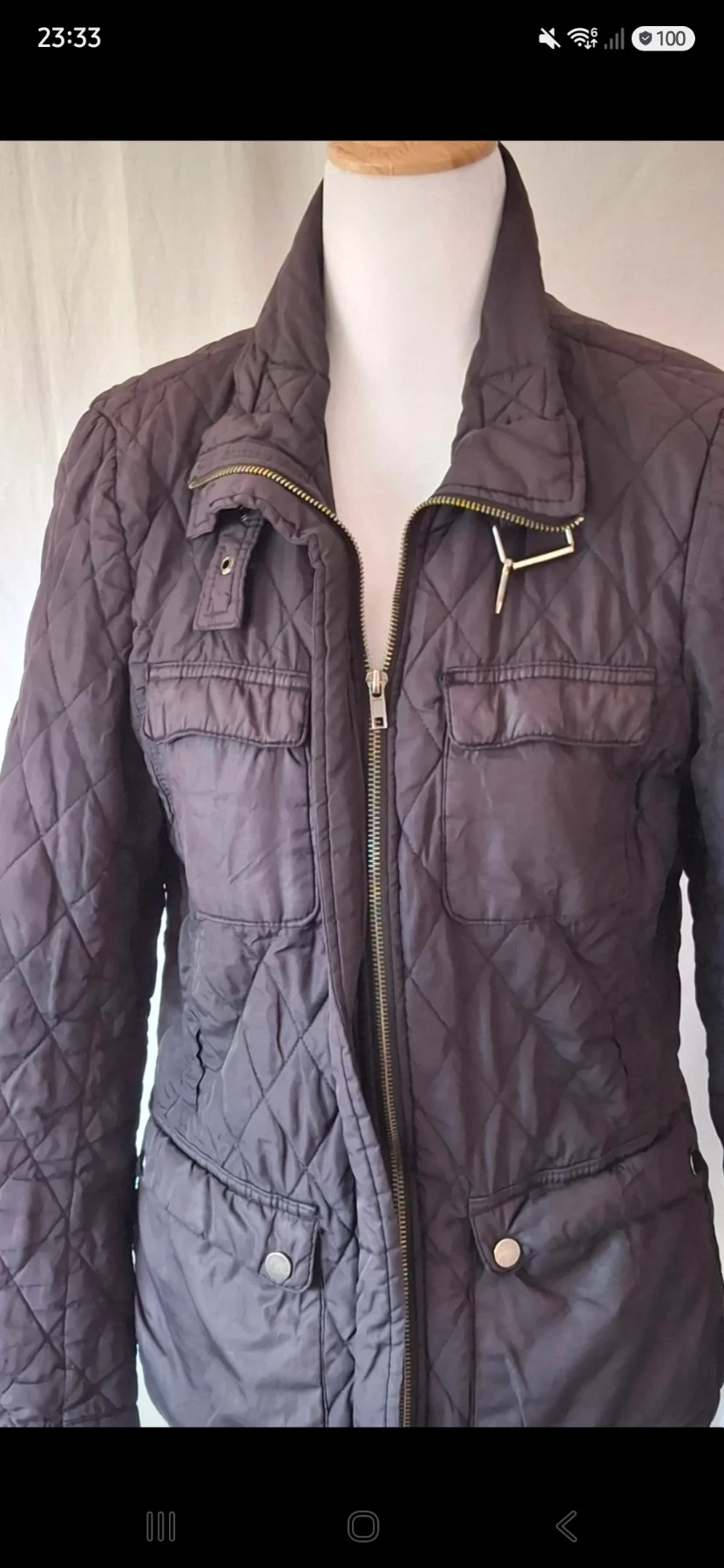 H&M jacket/coat military style