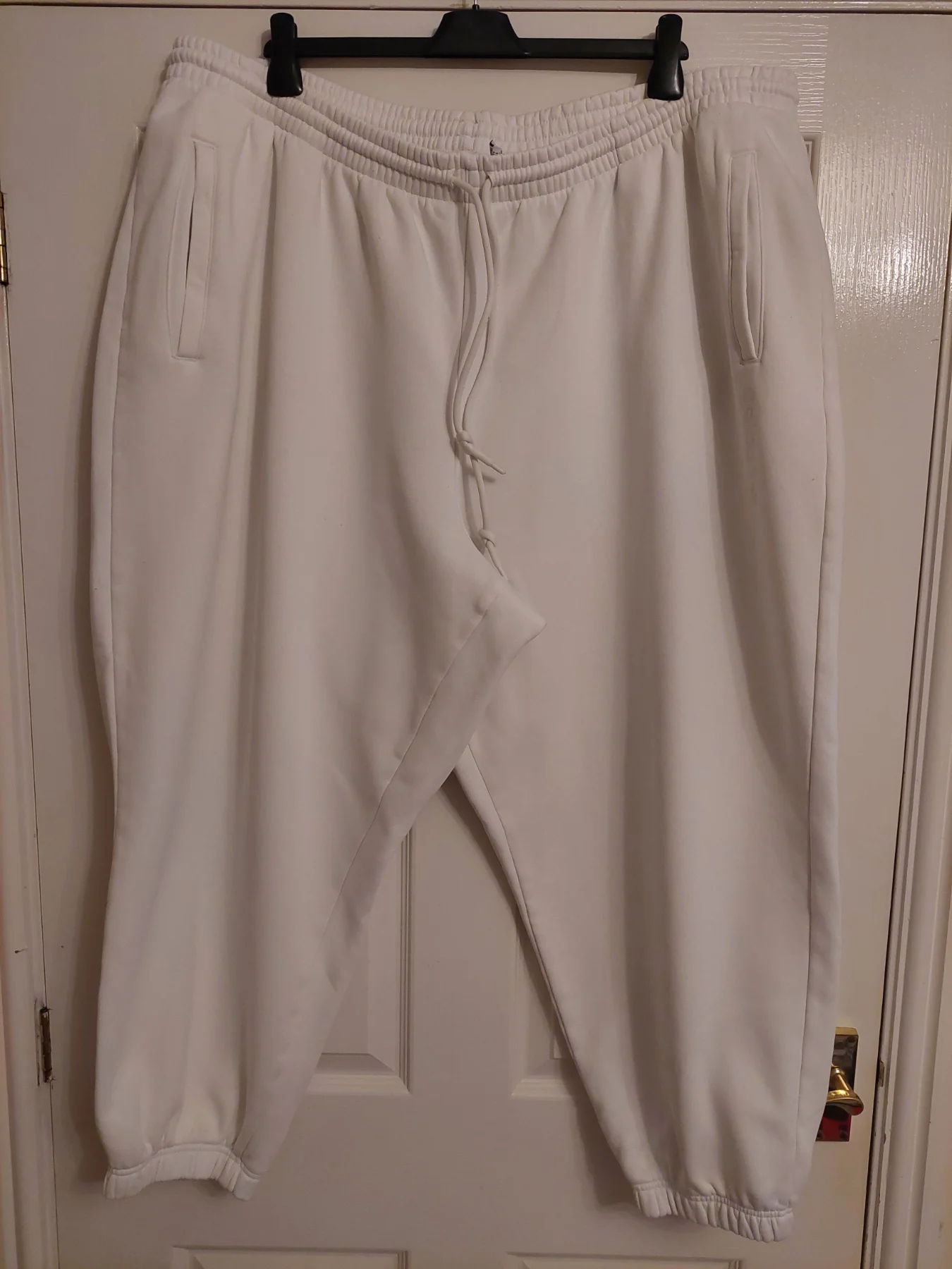 Adidas ladies cream joggers Size 4XL