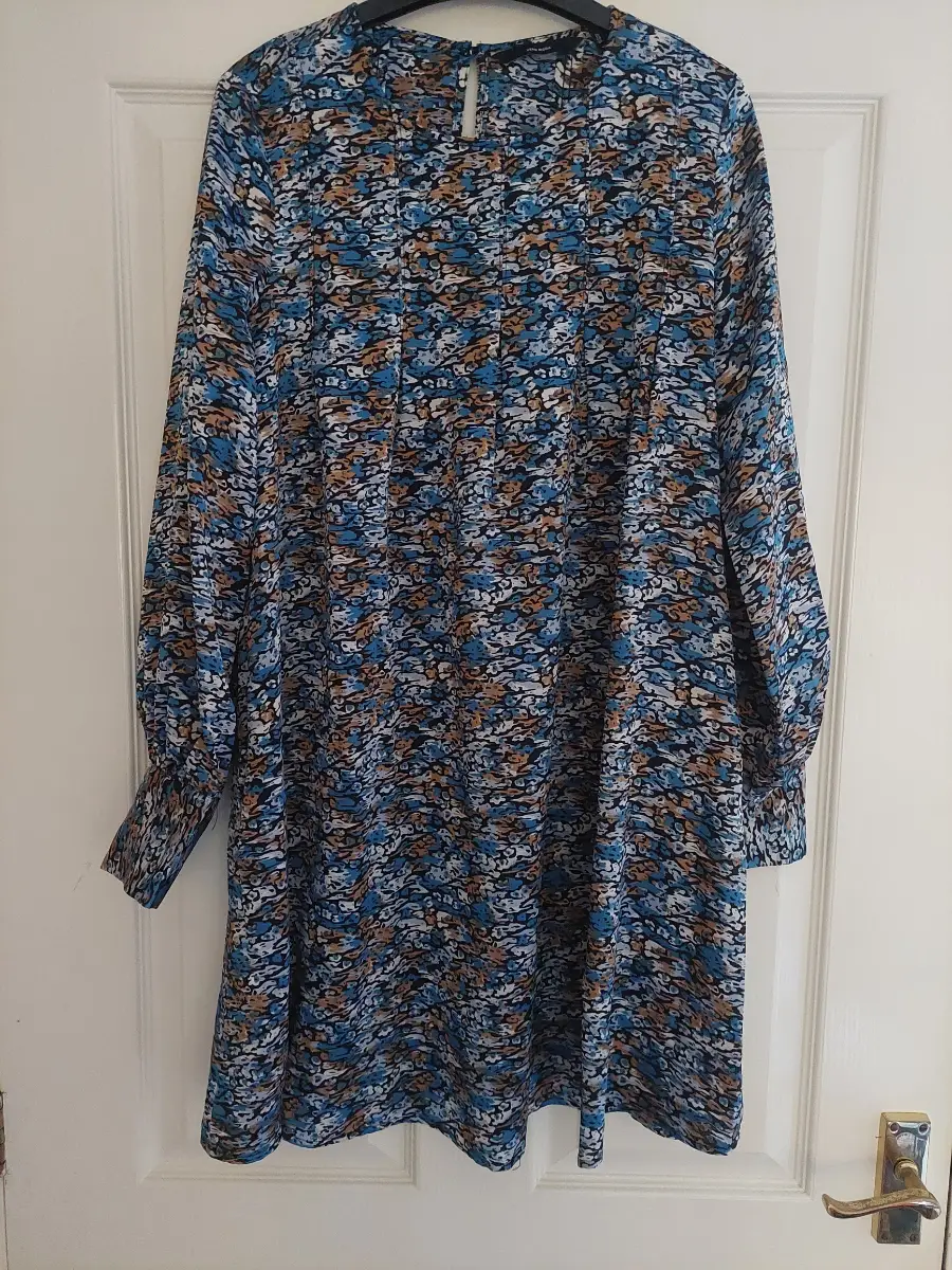 Vero Modo blue tunic dress Size 12