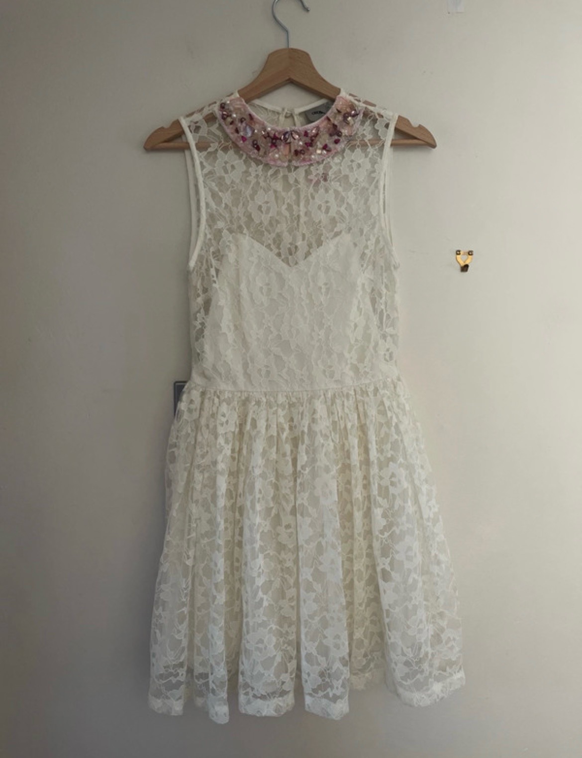 ASOS whimsical lace embellished size 8 dress