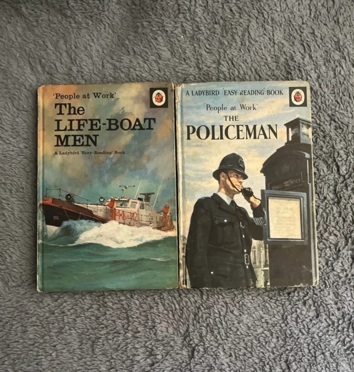 Ladybird books The lifeboat Men/ The Policeman