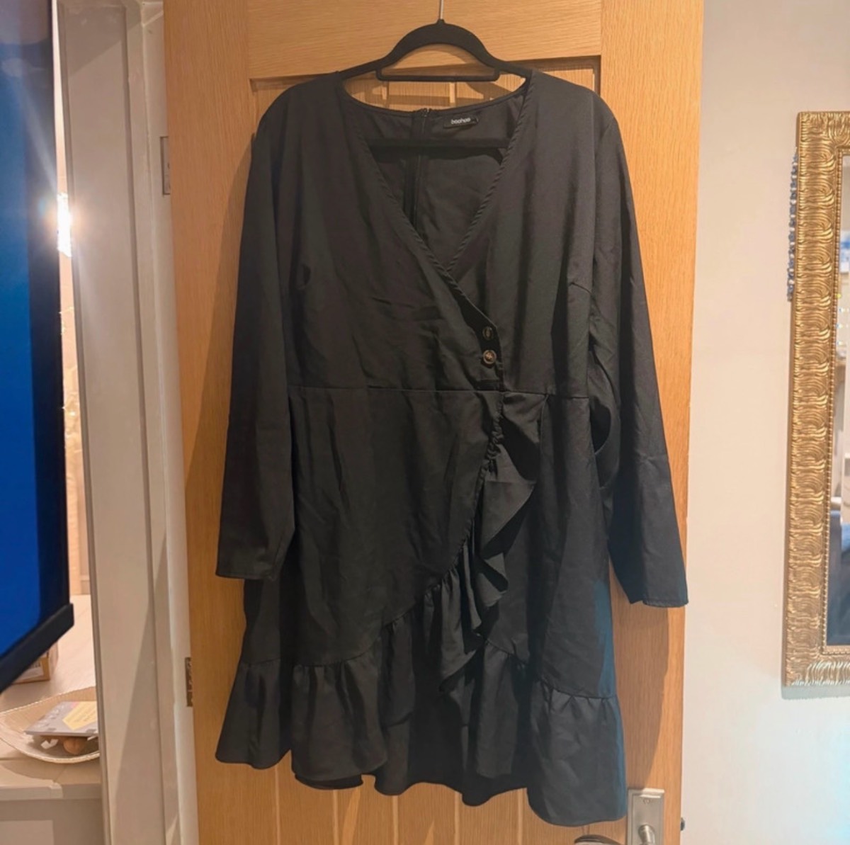 Boohoo Wrap Dress