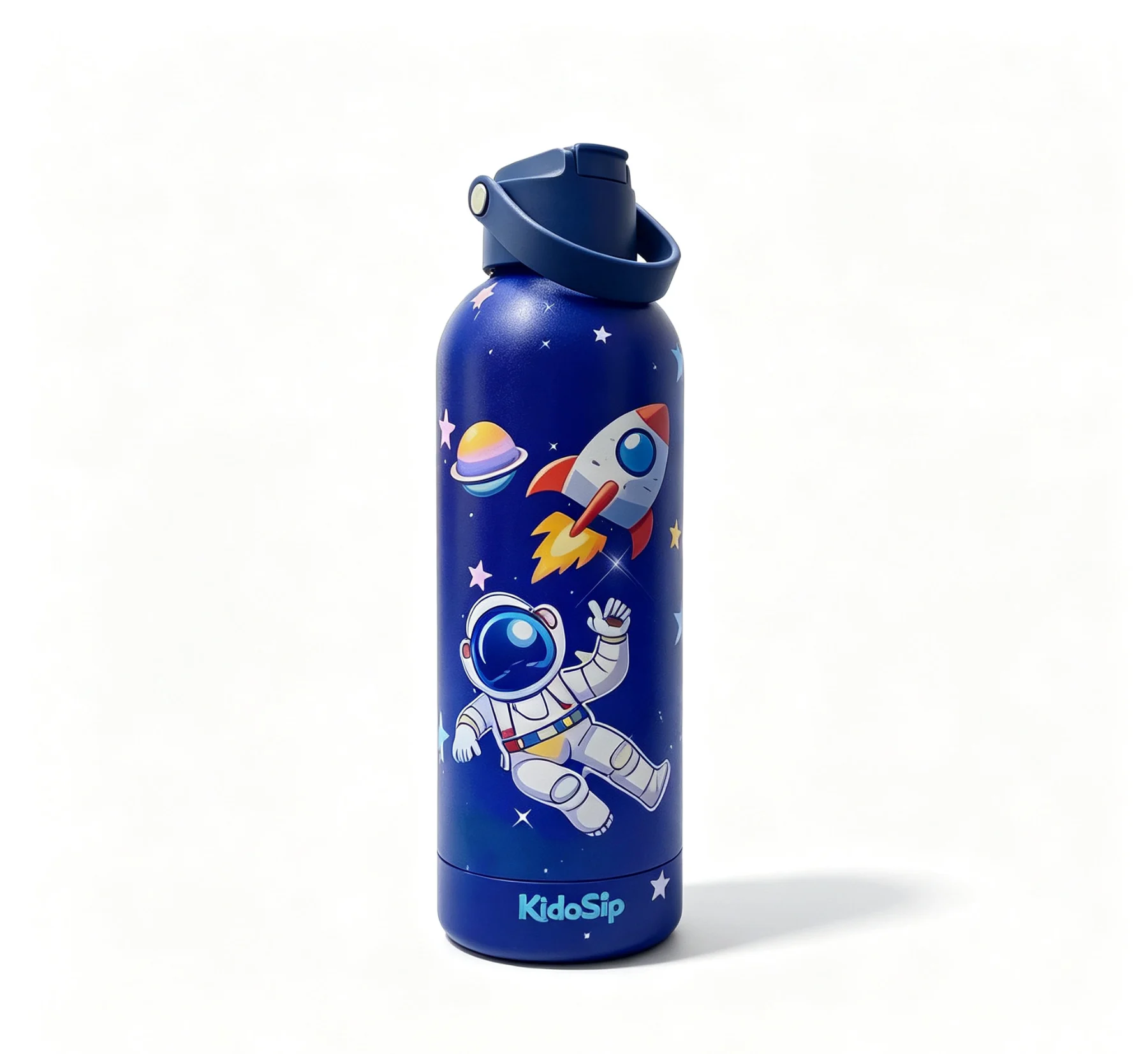 Kids, Astronaut design stainless steel water bottle