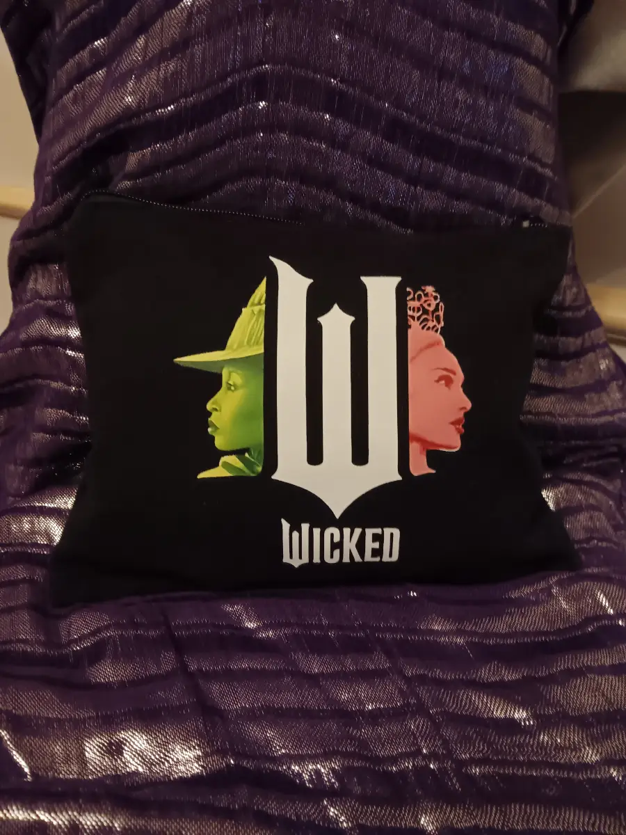 Wicked makeup bag new