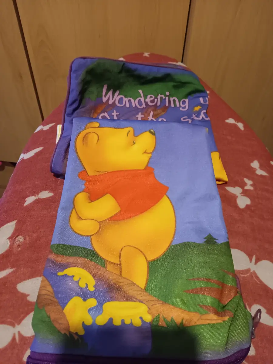Winnie The Pooh wondering up at the stars cushion covers x 2 40 x 40cm