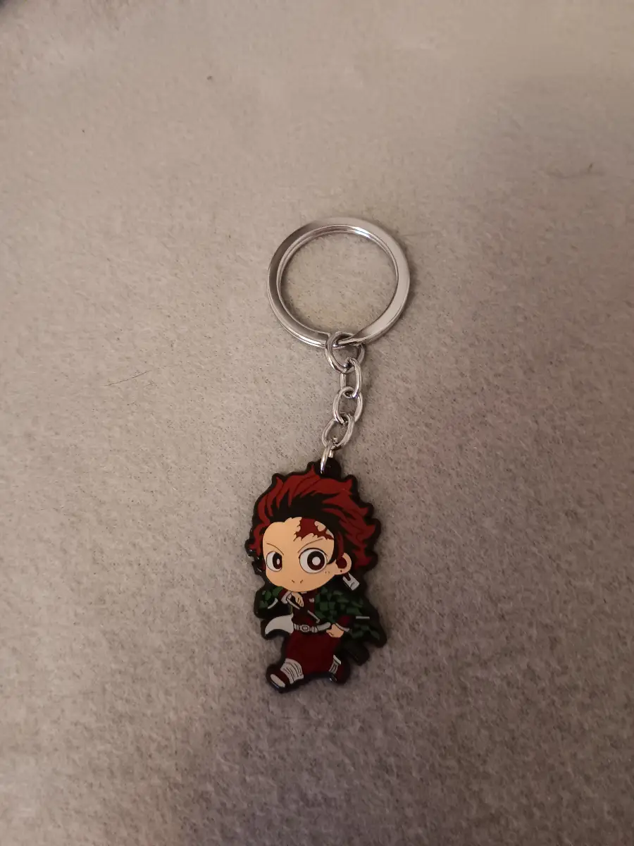 tanjiro kamado demon slayer new keyring