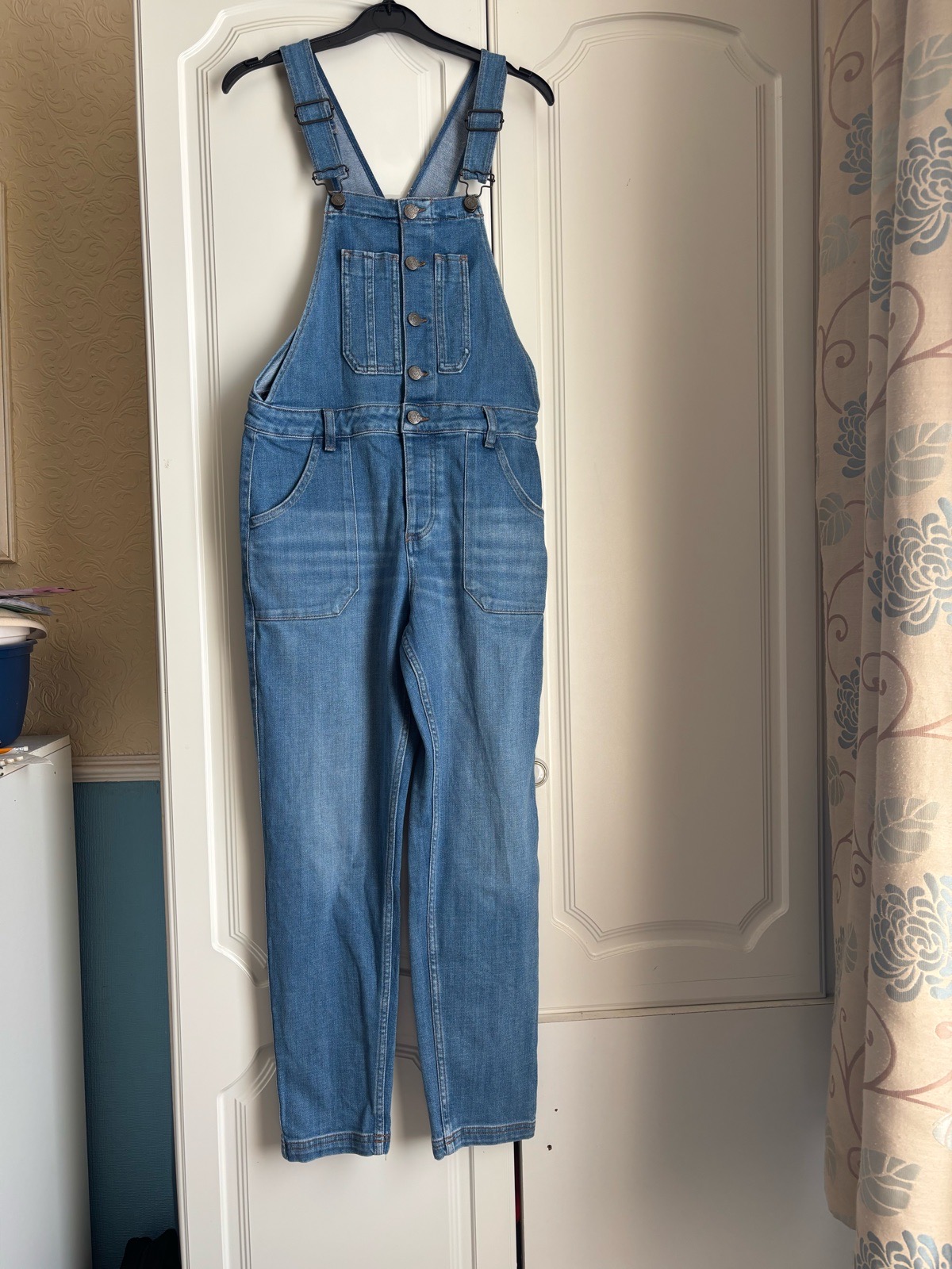 Denim Fat Face Dungarees size 8S👖