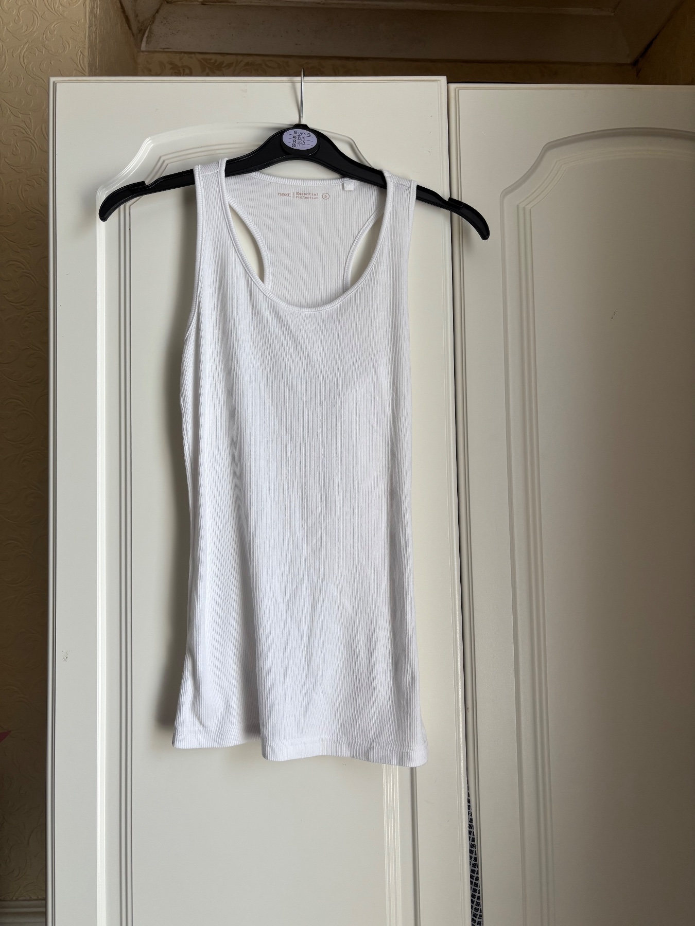 Next White Essential Racer Back Vest Top – Size 6
