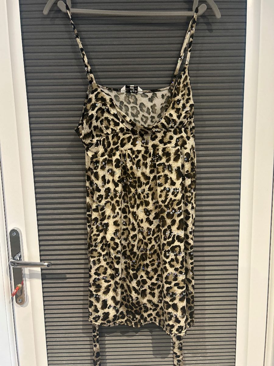 New look sparking animal print summer dress