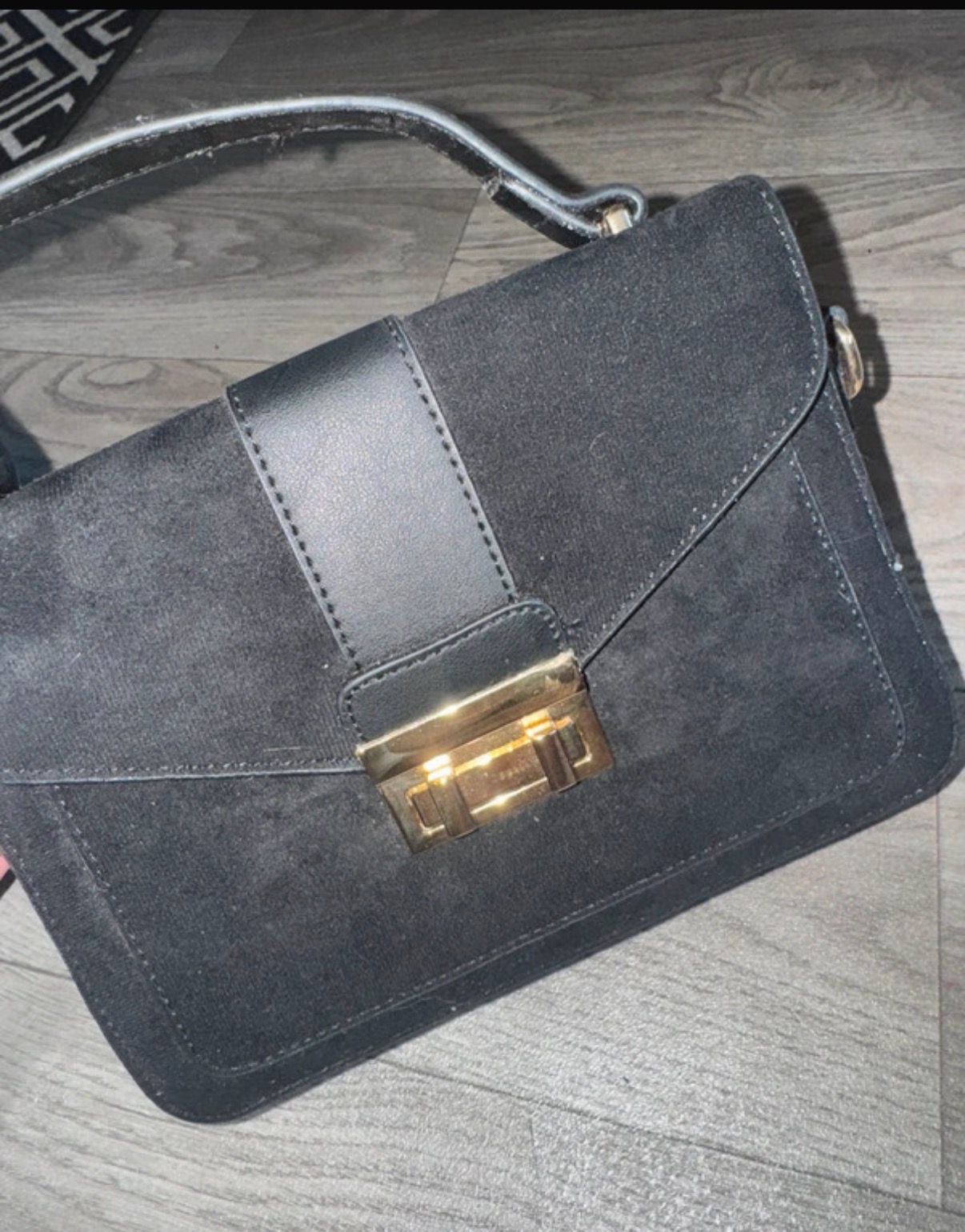small black bag