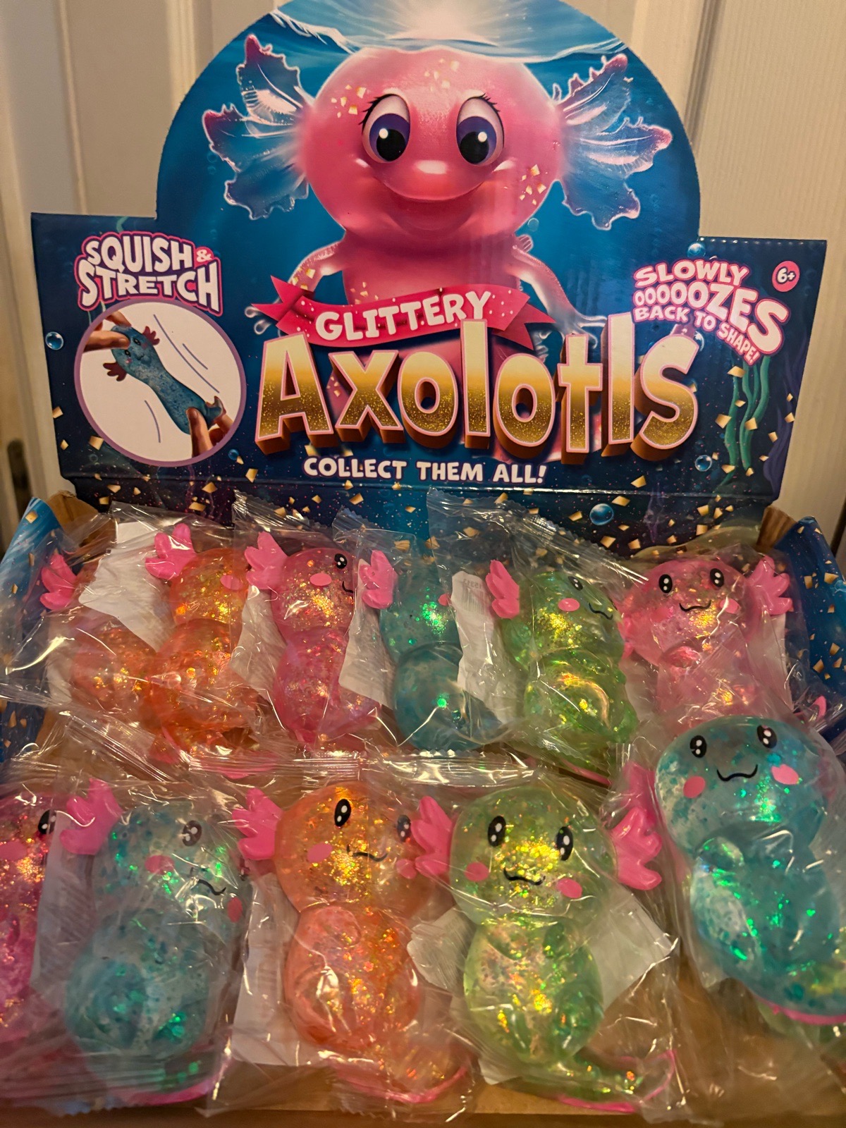 Sugar squishies, axolotl