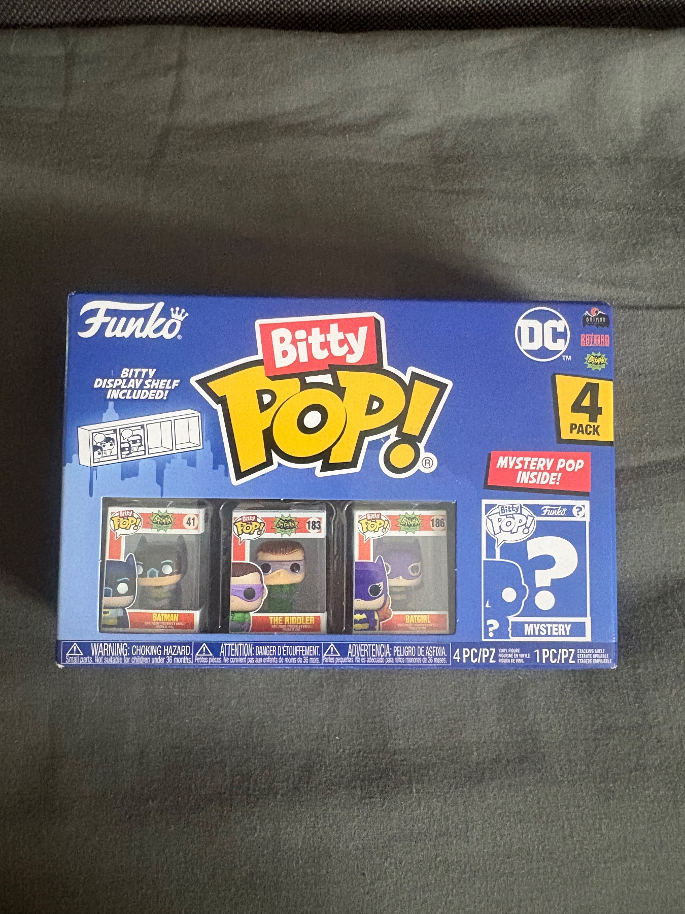 Brand new sealed Funko Bitty Pop Dc Batman/Robin