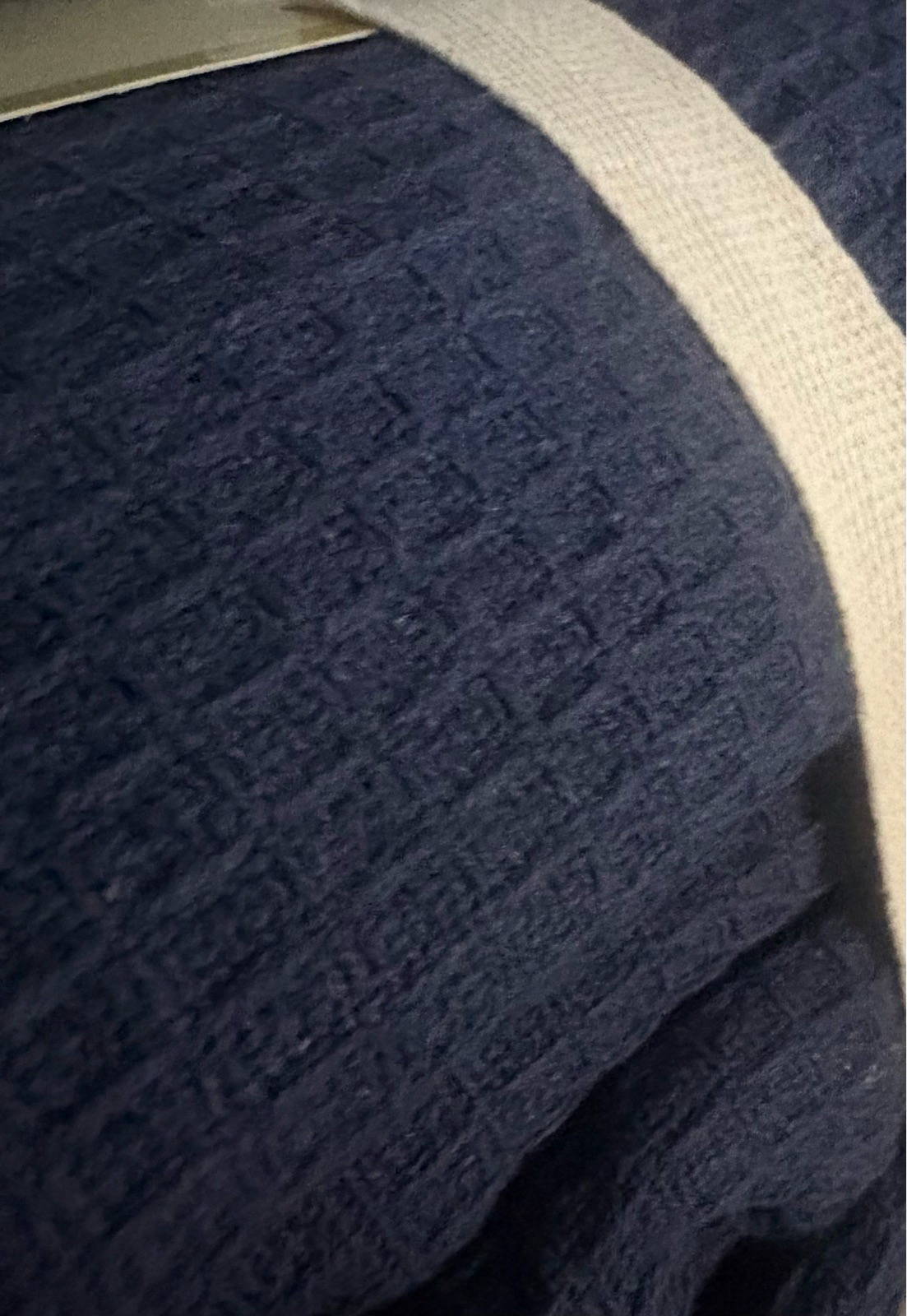 Brand new hand woven 100% pure cotton super king blanket