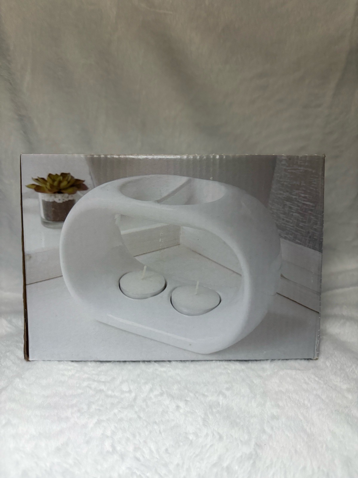 Brand new double pole burner, double wax melt burner