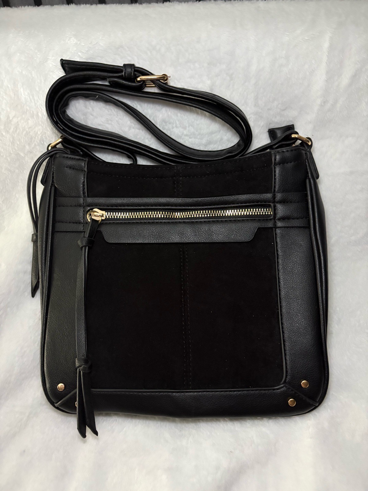 Black cross body handbag