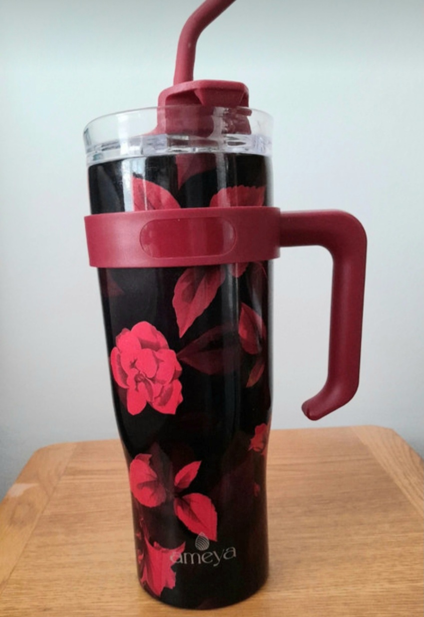 Large capacity stainless travel cup