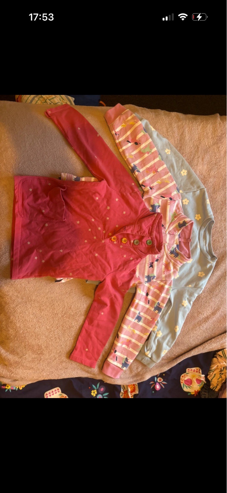 Jumper bundle age 7/8 girls