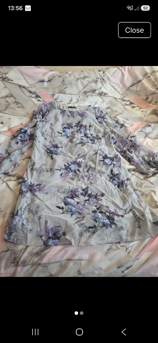 atmosphere grey flowrry dress 12
