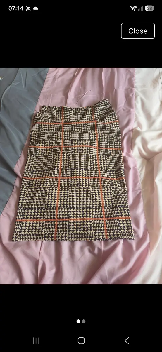 check skirt 8