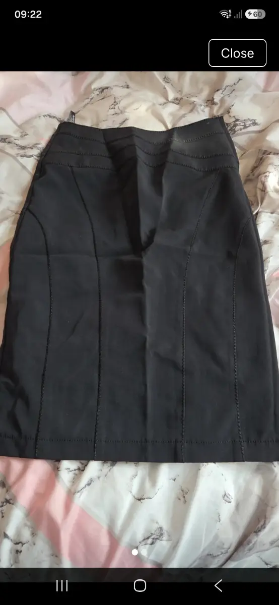 M&S black skirt 8/10