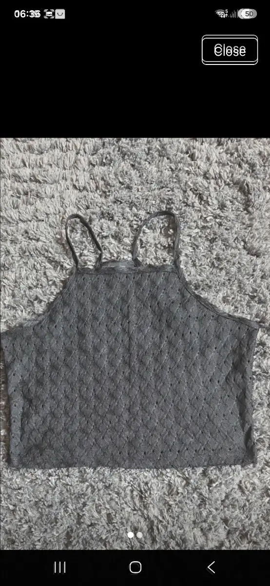 atmosphere black crop vest 14