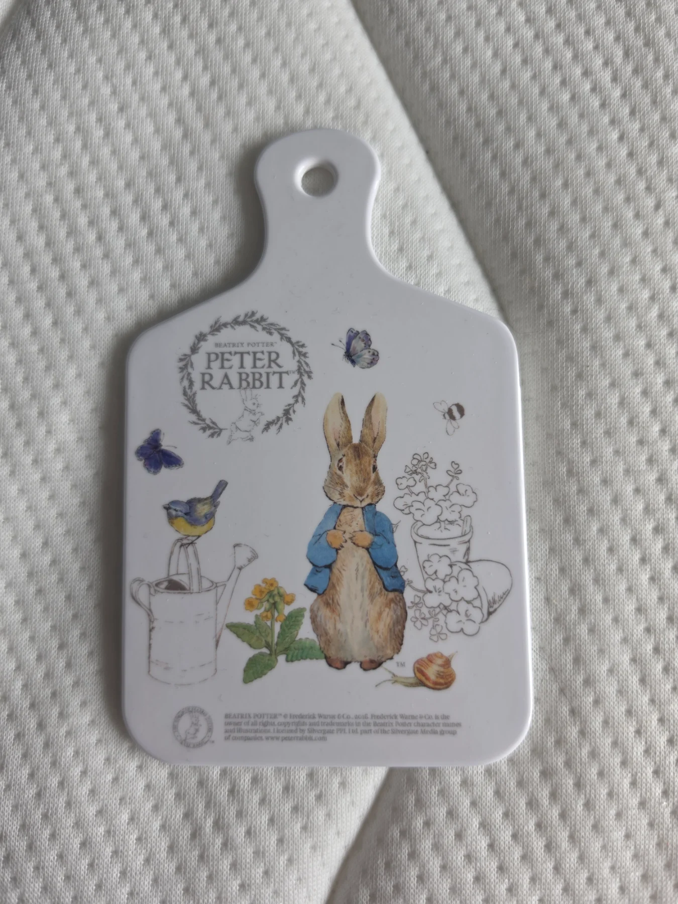 Peter rabbit small chopping board