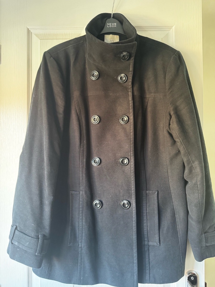 TU black coat