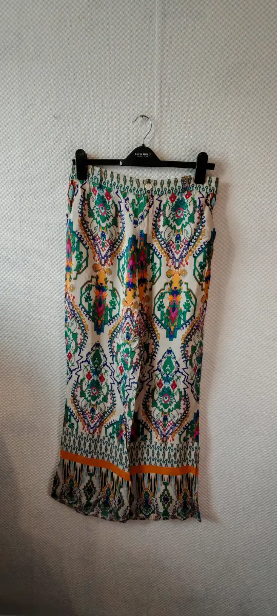 Zara festival bohemian trousers size M