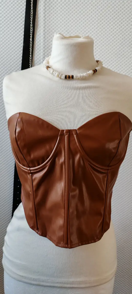 Boohoo Scoop Cup Corset Size 12.