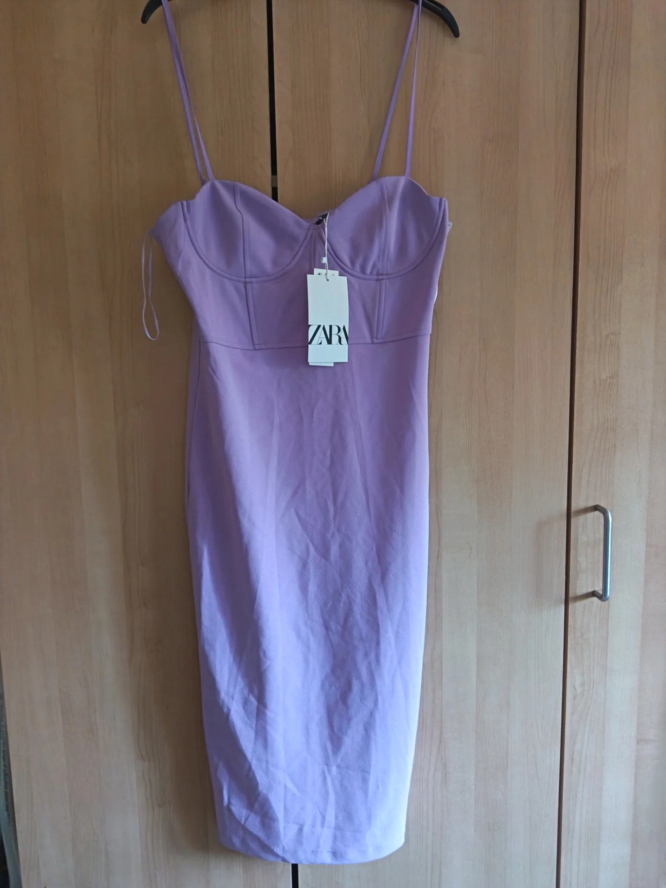Lilac Zara midi dress Size M