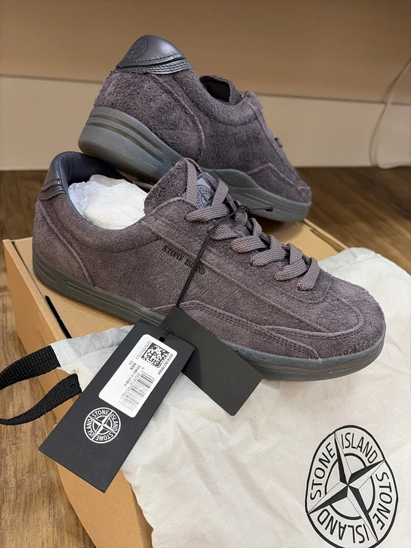 Stone Island Suede Trainers UK Size 7 BNWT