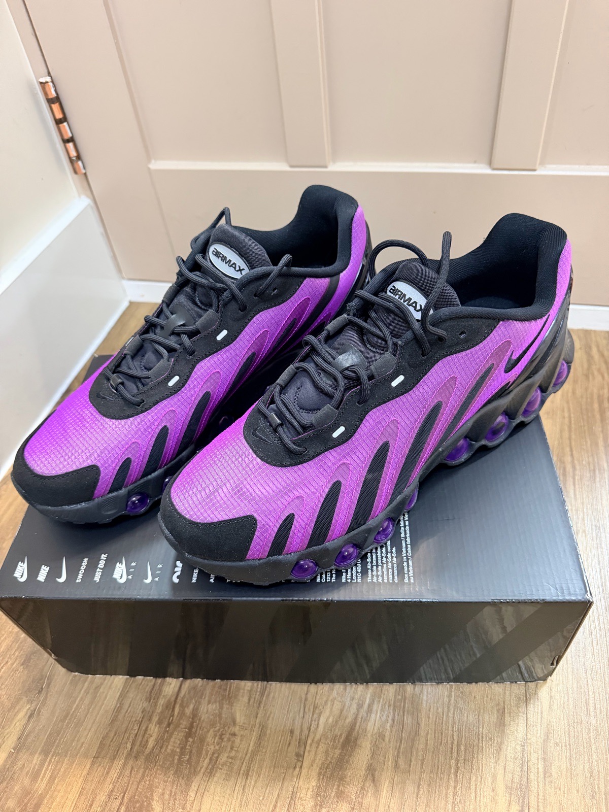Nike Air Max DN8 SE Hyper Violet Black UK 11 – Brand New – Half Box