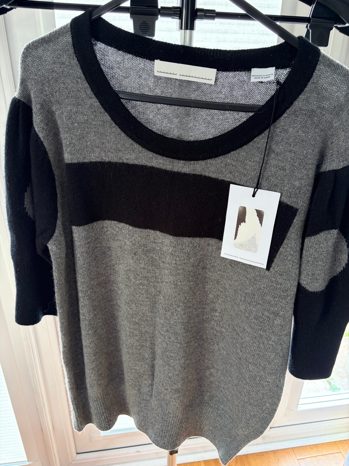Random identities sweater