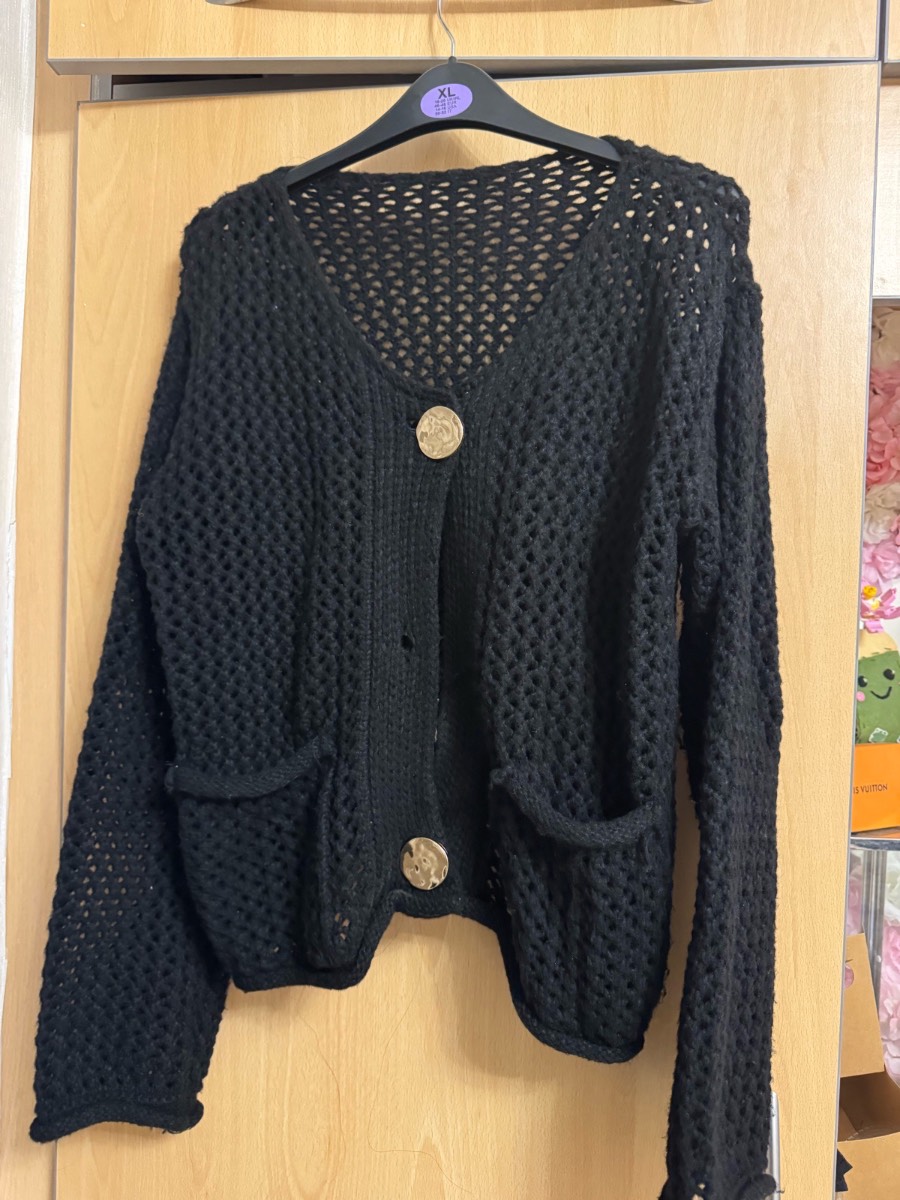 Black jumper/cardigan