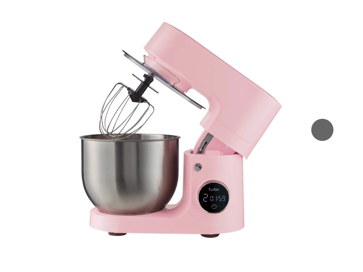 SilverCrest 5L 600W Stand Mixer – Pink mixer