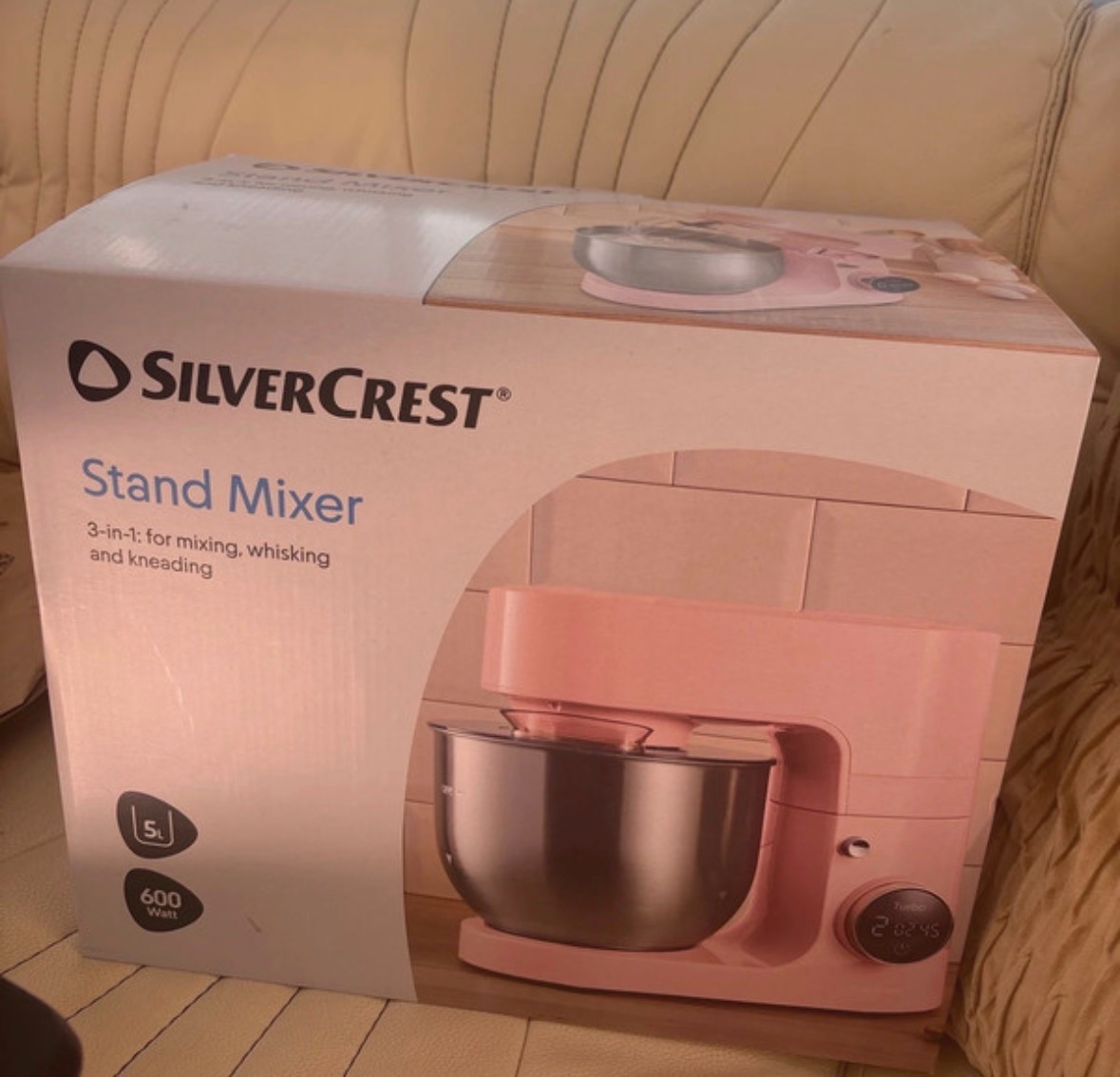 SILVERCREST Pink STAND MIXER |BRAND NEW NEVER USED |SEALED PACKAGING