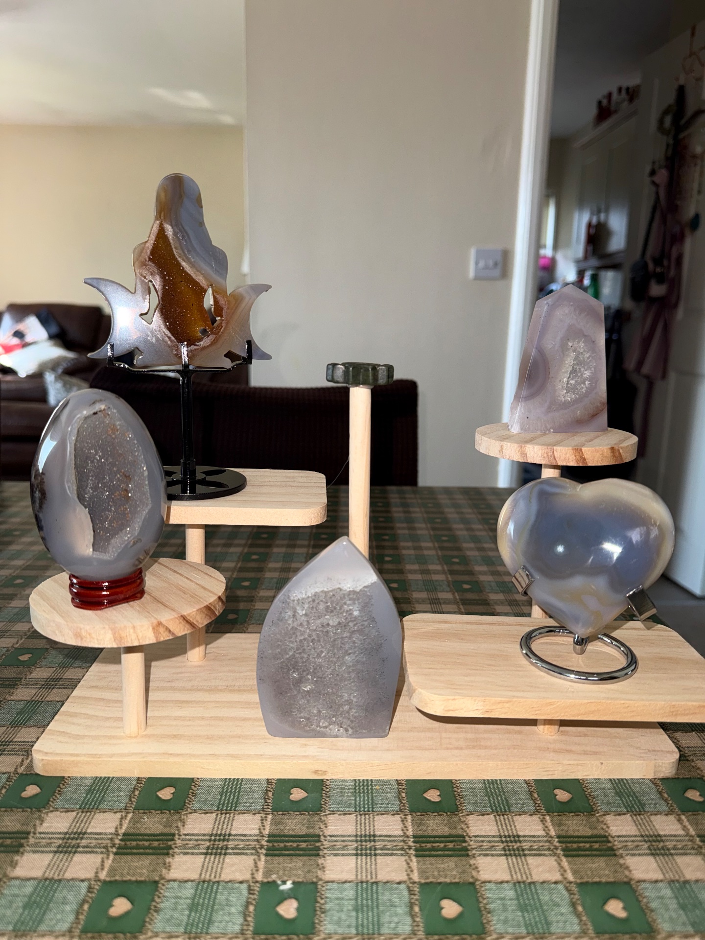 Druzy Agate Crystal Bundle